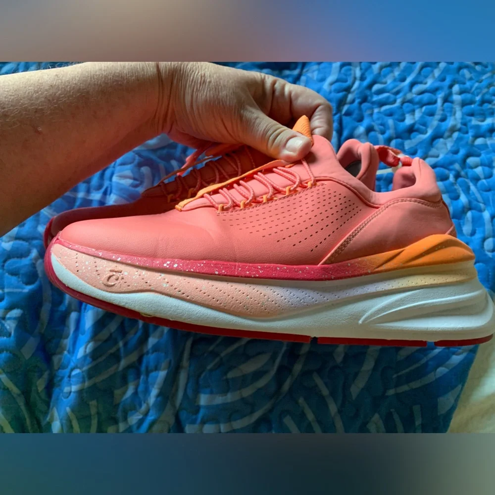 Clove Limited Edition Supercush Forte Coral Rose Tangerine Sneakers 🌴 - Picture 5 of 8